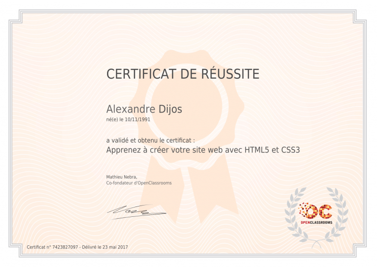 certificat_alexandre-dijos_apprenez-a-creer-votre-site-web-avec-html5-et-css3-1